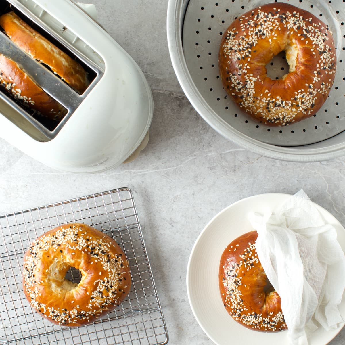 Don't Toss It! Soften Hard Bagels for Near-Fresh Taste